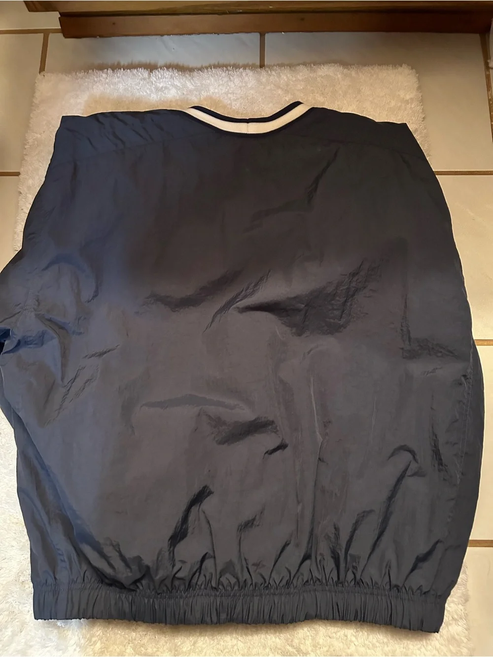 Nike Navy Windbreaker Pullover Women Medium